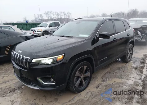 2019 Jeep Cherokee Limited Fwd из США, поврежденный, VIN 1C4PJLDB7KD356949